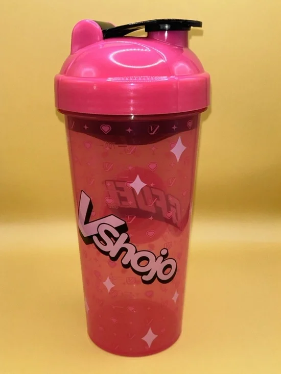 G Fuel x VShojo Collaboration Shaker Cup - Pink Limited Edition VTuber - NEW - Picture 1 of 12